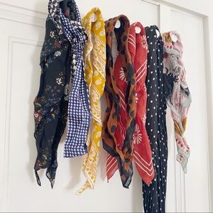 Bandana / Scarf bundle, Madewell & others